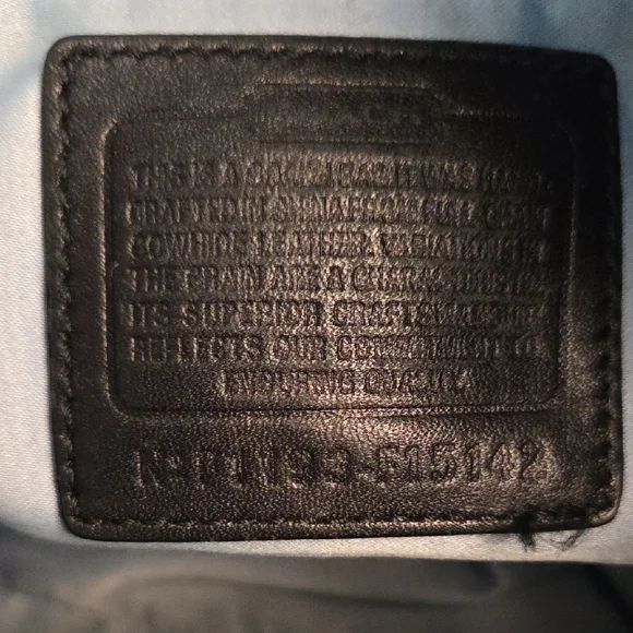 Coach Black Bag with Signature Logo - Picture 7 of 12